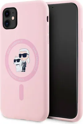 Immagine prodotto di Custodia Karl Lagerfeld Silicone Karl&Choupette Magsafe Do Iphone 11 Różowy