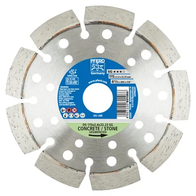 Produktbild von PFERD 68000041, 2,22 cm, 2,4 mm, 13300 RPM, Deutschland, 139 g, 145 mm