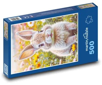 Zdjęcie produktu dla martinpuzzle - Puzzle 500 - Królik (Zabawka układanka 500 elementów - Królik)
