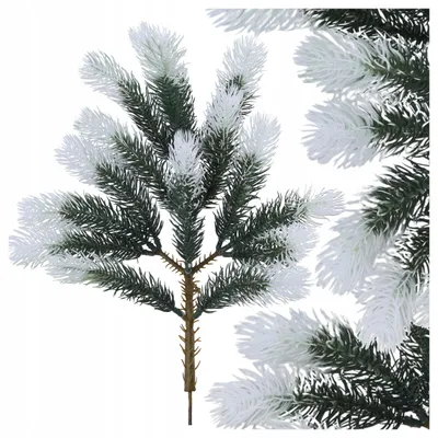 Produktbild von Czakos Künstlicher Fichtenzweig Dekoration Weihnachten 43 cm