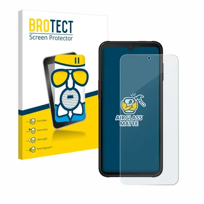 Produktbild von BROTECT Entspiegelungs Schutzglas für Samsung Galaxy XCover 6 Pro Enterprise Edition Schutzfolie Panzer Folie Glas Display Schutz matt