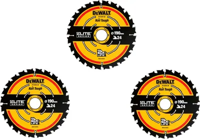 Obrázok produktu pre DeWalt DT10399 Balenie 3 kusov pílových kotúčov 190 x 1,65 mm Extreme
