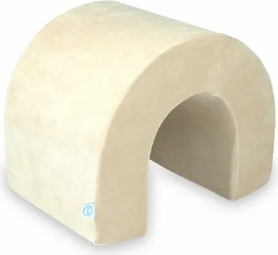 Immagine prodotto di Tunnel di gioco in schiuma - beige morbido e vellutato