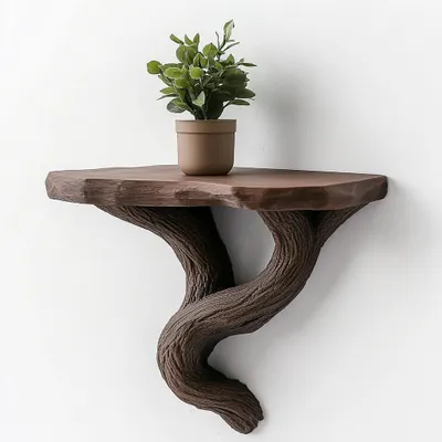 Baum-Wandregal mit Rankenmotiv – Decords Wandregal, Produktansicht 1