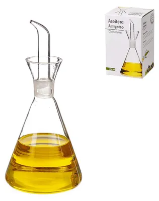 Ölflasche Kozina, auslaufsicher, 250 ml, transparent