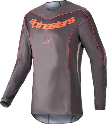 Obrázek produktu pro Motokrosové tričko Alpinestars Fluid Lurv, šedé/červené, S