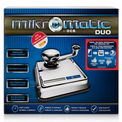 Produktbild von OCB MikrOmatic DUO Zigarettenstopfmaschine & L.B Chrome
