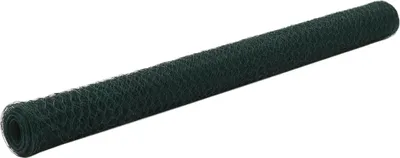 Immagine prodotto di vidaXL Recinzione in filo d'acciaio con rivestimento in PVC 25x1,5 m Verde