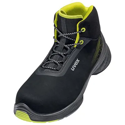 Produktbild von uvex 1 G2 Stiefel S2 schwarz, gelb Weite 12 Gr. 42