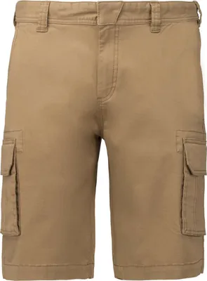 Produktbild von Kariban Herren Cargo Bermuda Shorts Kurze Hose Knielang Freizeit, Größe:42, Farbe:Camel