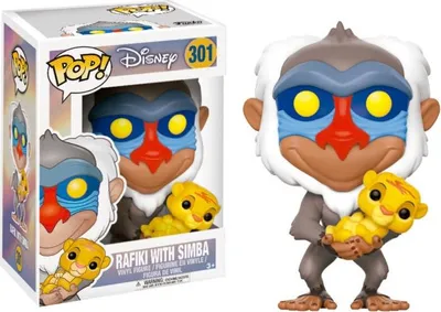 Produktbild von POP-Figur Disney Der König der Löwen Rafiki mit Simba