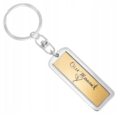 Obrázek produktu pro Blingart Ocelová Klíčenka s Gravírováním Personalizovaný Dárek
