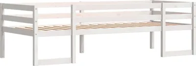 Immagine prodotto di vidaXL Letto per bambini bianco 75x190 cm in legno di pino massiccio