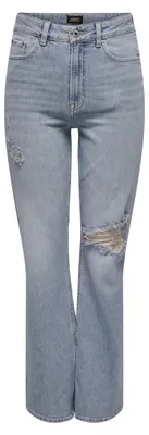 Produktbild von ONLY Damen Jeans mit weiter Beinweite, Modell ONLCAMILLE. Hohe Taille, weite Beinform