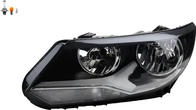 Produktbild von Scheinwerfer passend für VW Tiguan 5N 06/ 11- Links Fahrerseite mit Leuchtmittel 5N1941005 5N1941005B 5N1941005C 5N1941029 Johns