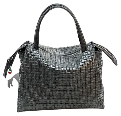 Produktbild von Florence Damen Handtasche Tasche schwarz Leder Größe 30x16x23 D2OTF856S1