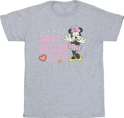 Produktbild von Disney - "Best Mum Ever" T-Shirt für Herren BI42331 (3XL) (Grau)