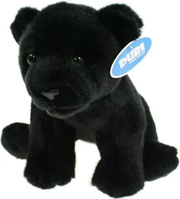 Produktbild von Panther Dekofigur Schwarz 25cm