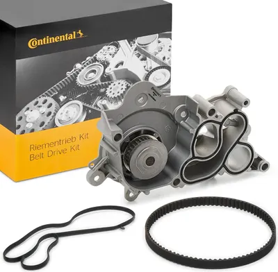 Produktbild von Continental ContiTech CT1169WP1 Zahnriemensatz + Wasserpumpe für VW Golf VII Schrägheck (5G1, BQ1, BE1, BE2) Polo Schrägheck (6R1, 6C1) Passat Variant