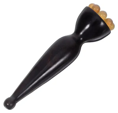 Produktbild von Augencreme Massagestäbchen aus Sandelholz für Gua Sha Gesichts- und Augenmassage