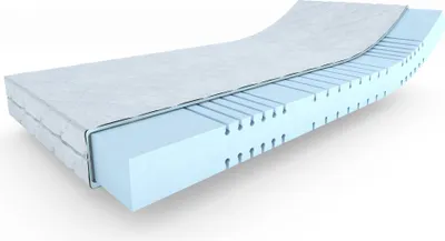Produktbild von MSS e.K. Mellow Foam 7-Zonen Kaltschaummatratze 140 x 200 x 16 H2