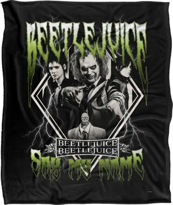 Obrázek produktu pro Beetlejuice - Deka "Say My Name", skupinová fotografie TV19106 (jedna velikost) (barevná)