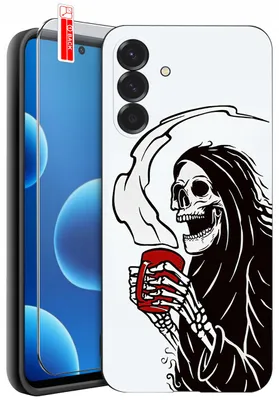 Produktbild von Hüllen für das Samsung A37 5G – Designs | Mattes Silikon-Case + 9H-Glas