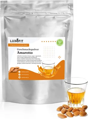Produktbild von Amaretto Geschmackspulver Shot Flavour kalorienarm 300 g
