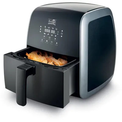 Zdjęcie produktu dla Fritel Snacktastic 5804, Frytkownica na gorące powietrze, 3,2 l, 1,2 kg, 40 °C, 200 °C, Pojedyńczy