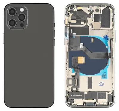 Produktbild von iPhone 12 Pro Gehäuse mit Backcover Graphit