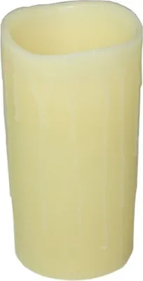 Image de Bougie de cire LED Bougie vacillante Bougie de décoration ivoire