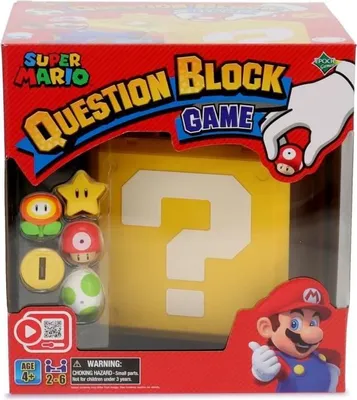 Immagine prodotto di Gioco Super Mario Question Block, 3 in 1, gioco del bingo, dai 4 anni in su, EPOCH GAMES