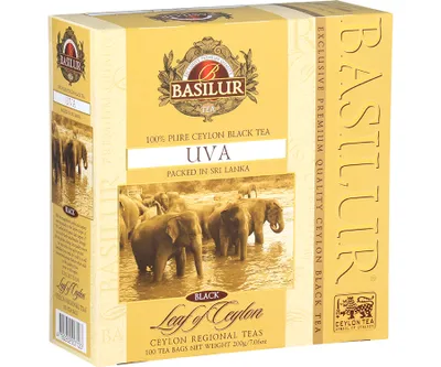 Zdjęcie produktu dla Basilur UVA herbata czarna CEJLOŃSKA klasyczna - 100x2g