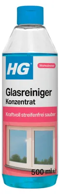 Image de Nettoyant pour vitres HG, concentré professionnel, pour un résultat sans traces et un éclat parfait – 500 ml