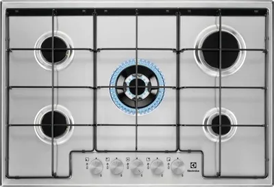 Immagine prodotto di Electrolux 949630942 Egs7534X Serie300 Slim Line Piano Cottura Incasso Gas 5 Fuochi Inox