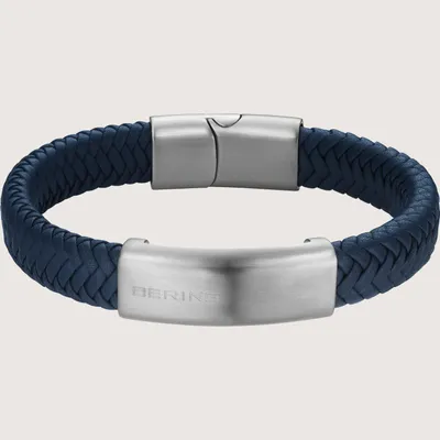 Produktbild von Geflochtenes Lederarmband - Bering Jewelry Modell: 637-817-X0