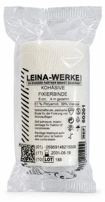 Immagine prodotto di Benda adesiva coesiva 4 m x 8 cm