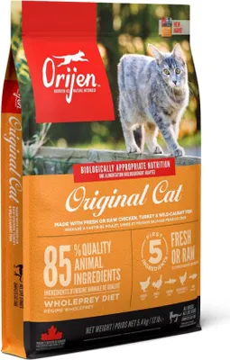 Obrázek produktu pro Orijen Cat & Kitten, Kuřecí maso, Turecko, 5,4 kg