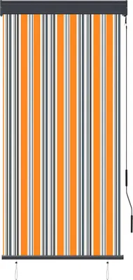 Obrázek produktu pro venkovní roleta vidaXL 80 x 250 cm žlutá a modrá