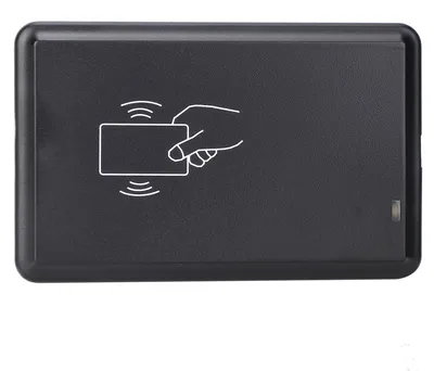 Zdjęcie produktu dla Czytnik kart 13,56 MHz z interfejsem USB, inteligentny bezstykowy czujnik zbliżeniowy do systemów Windows XP, Windows CE, Windows 7, Windows 10, Linux, Vista i Android