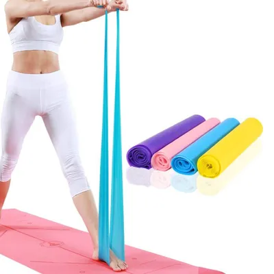 Obrázek produktu pro Elastický pás na jógu pro cvičení a fyzioterapii