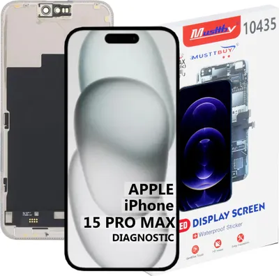 Produktbild von Soft-OLED-Display Programmierbares LCD für Apple iPhone 15 Pro Max 120 Hz