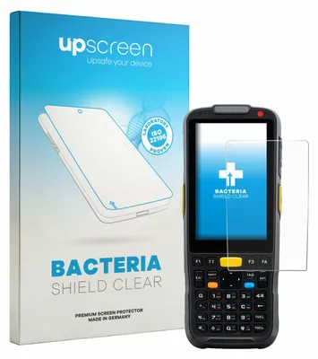Produktbild von upscreen Schutzfolie für Newland PT60 Narvalo Displayschutz Displayschutzfolie Folie Klar antibakteriell