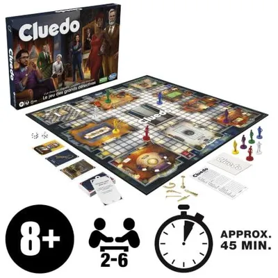 Obrázok produktu pre Hasbro Gaming Cluedo, 8 rok / roky, 45 min