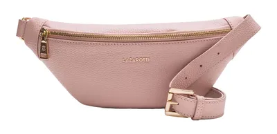 Produktbild von Lazarotti Leder Gürteltasche Umhängetasche Bologna Leather Belt Bag Pink altrosa