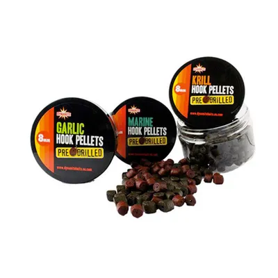 Obrázok produktu pre Dynamite Baits Predvŕtané pelety na háčik 150g Krill 8mm