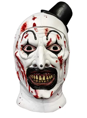 Produktbild von Terrifier – blutbespritzter Art Maske - Halloween