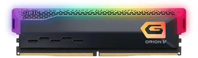 Zdjęcie produktu dla Geil ORION V RGB AMD Edition, 16 GB, 1 x 16 GB, DDR5, 288-pin DIMM, Szary