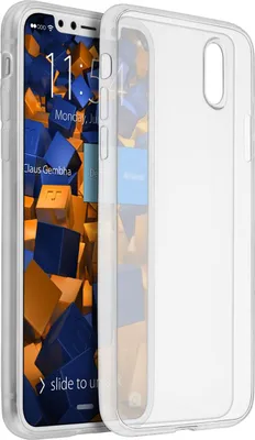 Produktbild von mumbi Hülle kompatibel mit iPhone X / XS Handy Case Handyhülle dünn, transparent