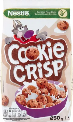 Zdjęcie produktu dla Nestlé Cookie Crisp Płatki Śniadaniowe 250 G